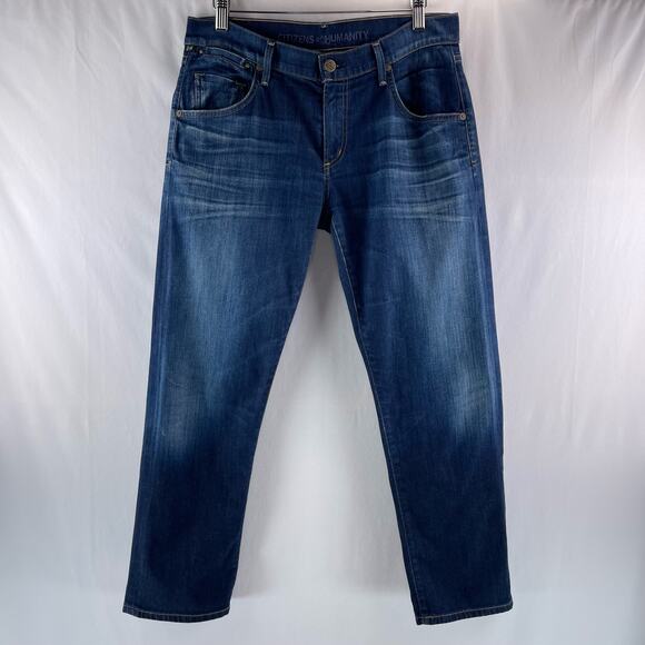Citizens of Humanity Dylan Drop Rise Cropped Jean - Picture 1 of 16